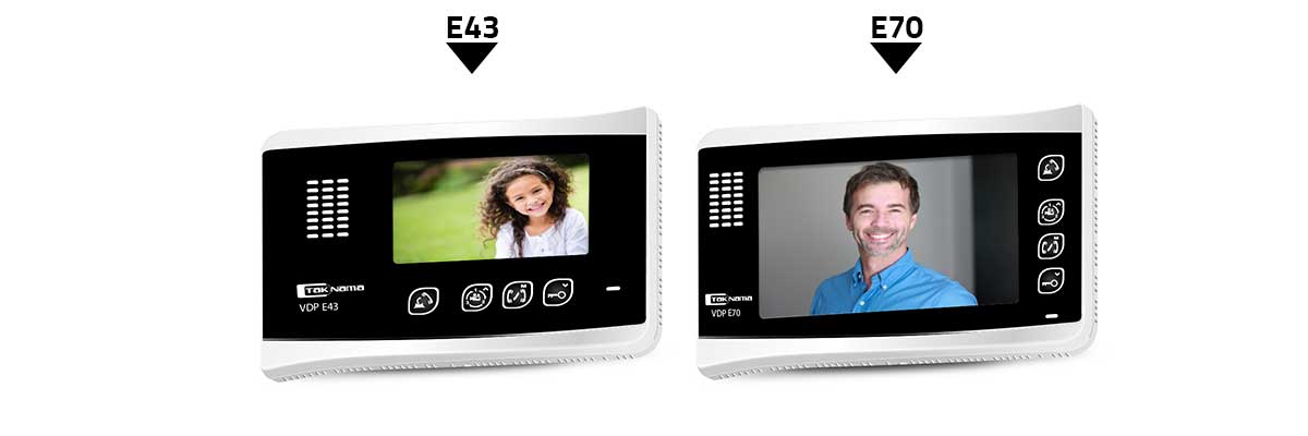 آیفون تصویری تکنما مدل E43-E70