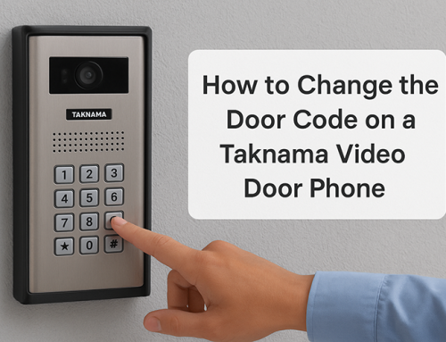 چگونه رمز درب آیفون تصویری تکنما را تغییر دهیم | آموزش گام‌به‌گام و نکات امنیتی